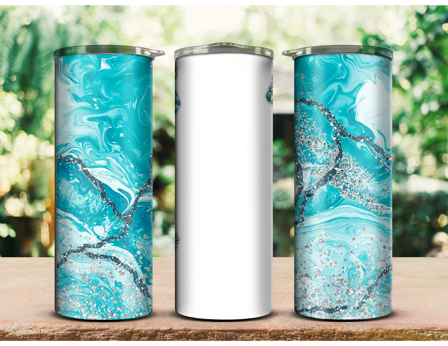 Teal Marble